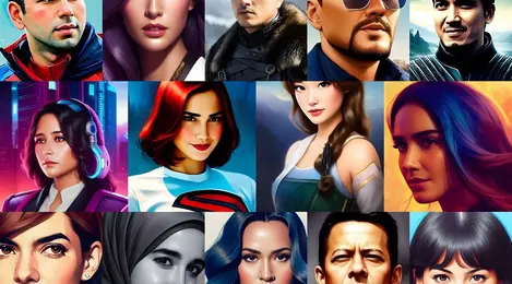 Influencer Ini Gunakan AI untuk Jadi 5 Orang Sekaligus